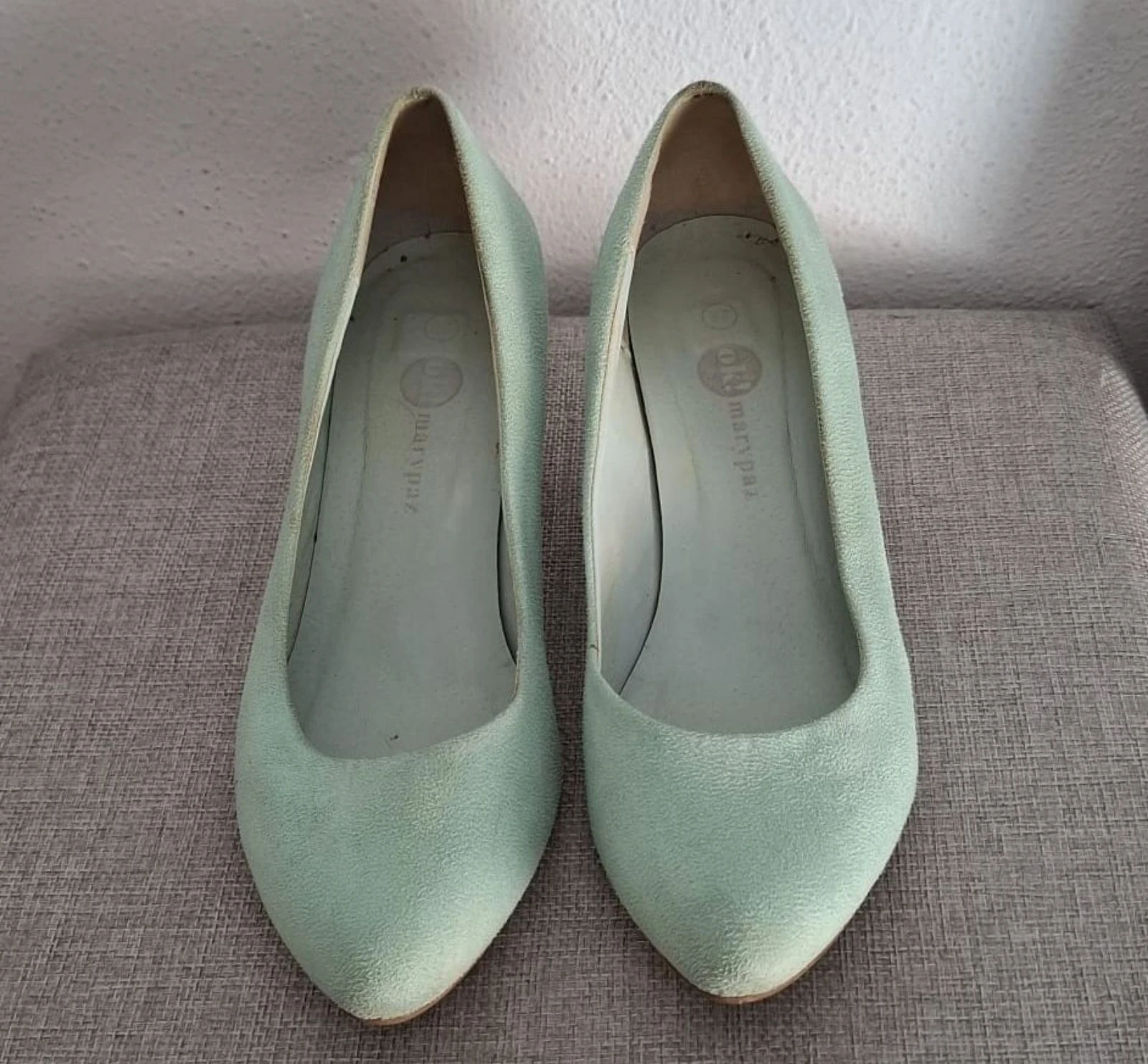 Marypaz mint green Y2K limited edition pumps – photo 4